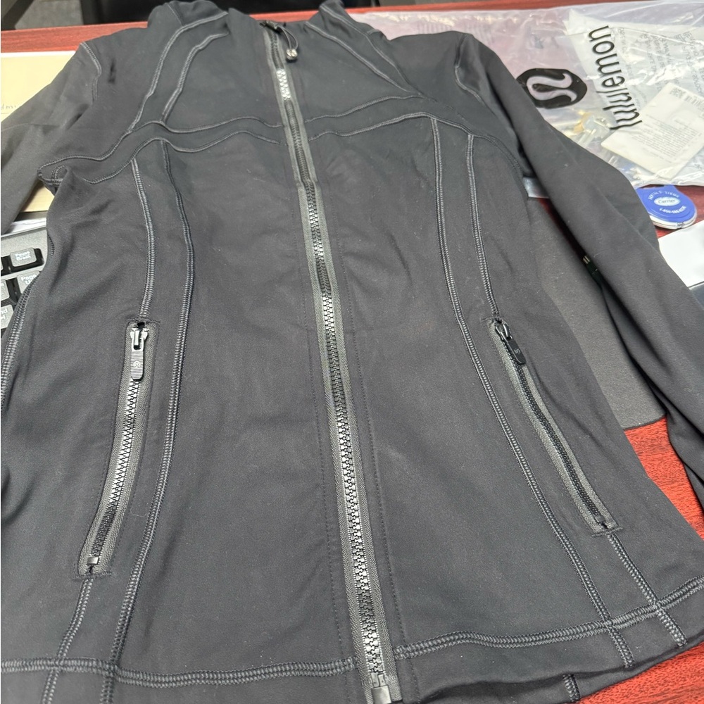Black Zip-Up Jacket